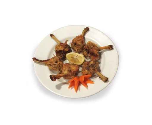 Alitas de Pollo Frito, 6 Unidades