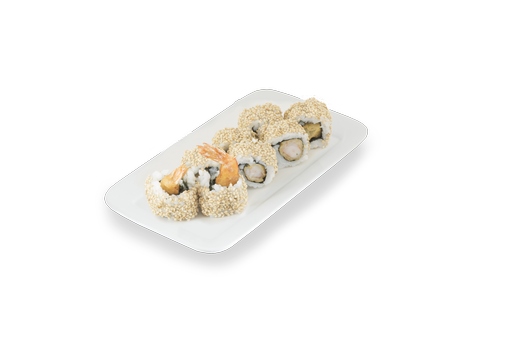 Tempura Roll Pollo, 8 Piezas